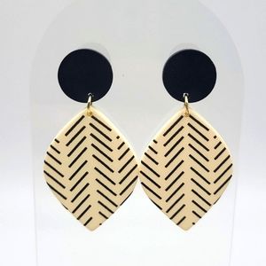 Geometric Drop Earrings